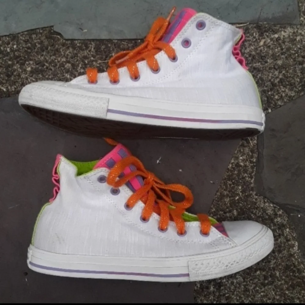 Converse Chuck Taylor's Multi Color High Top Sneakers Size 5